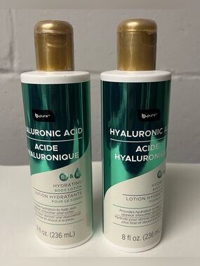 b.pure Hyaluronic Acid Hydrating Body Lotion. 8 Fl Oz. Set of 2.